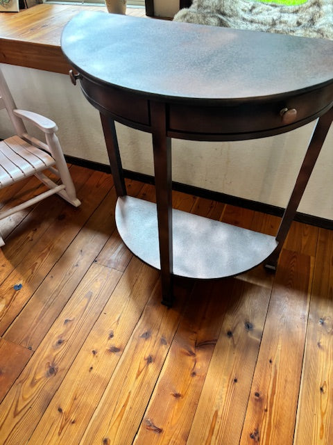 SOLD Refurbished side table with drawers