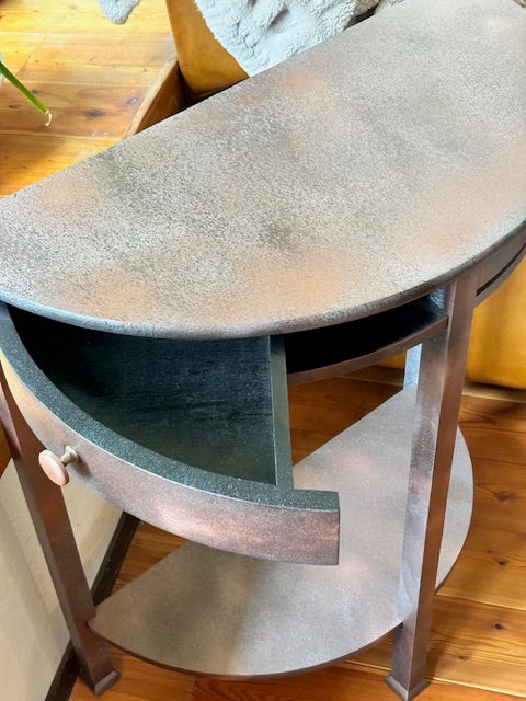 SOLD Refurbished side table with drawers