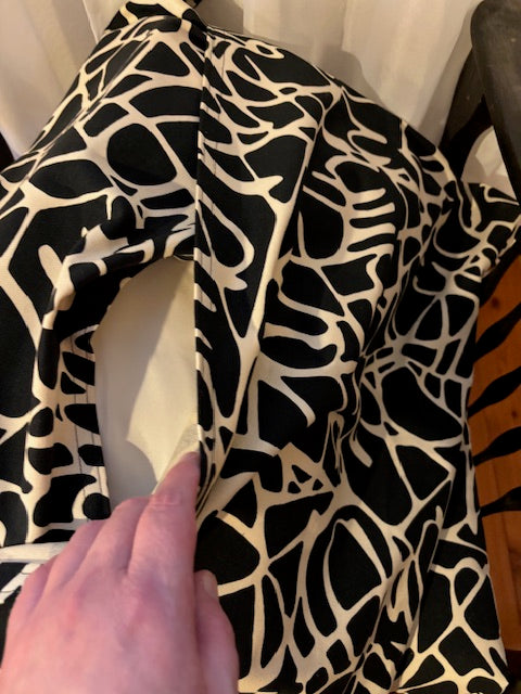 Upholstered Antique Chair with Customized Pillow and Seat Upholstery